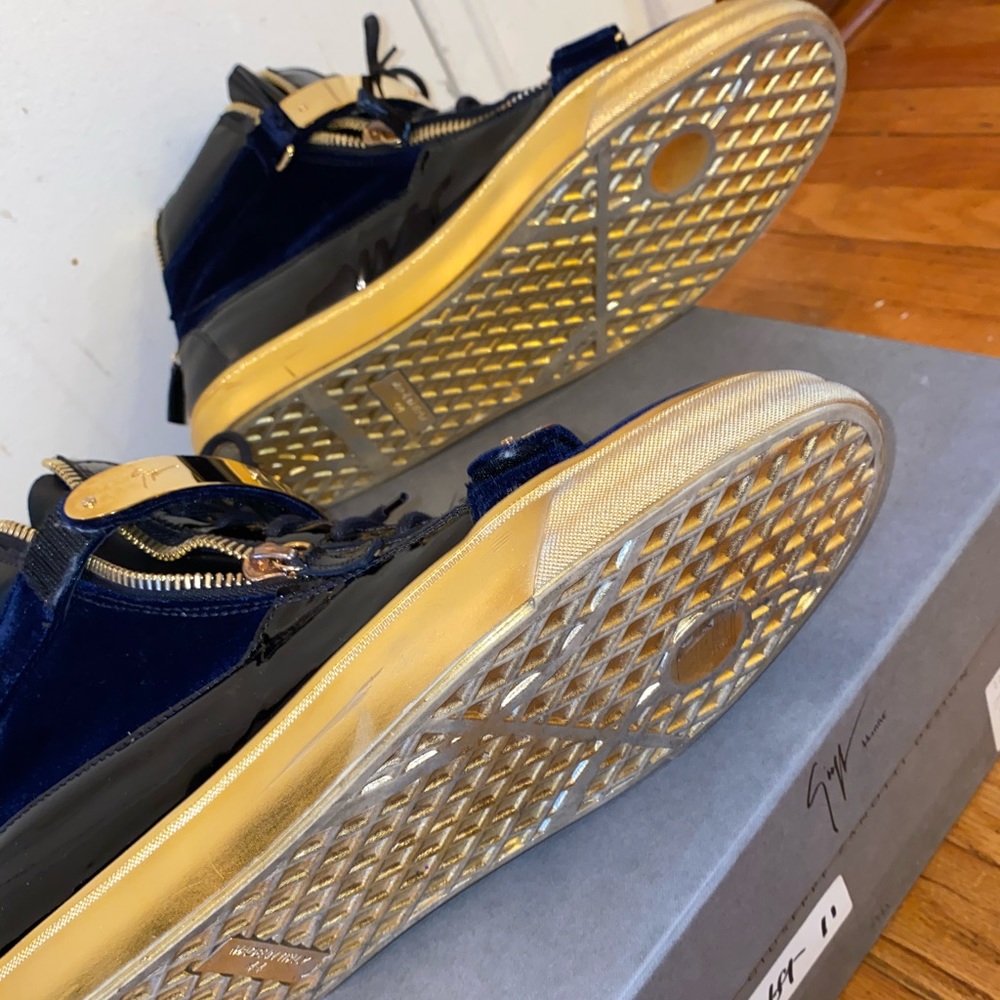 100% Authentic Giuseppe Zanotti Men Sneakers - Picture 3 of 8